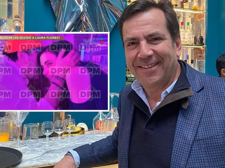 Captan a Lalo Salazar muy acaramelado con misteriosa mujer tras ruptura con Laura Flores