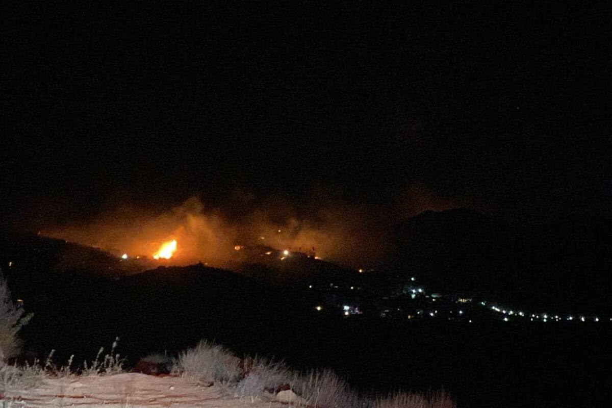 Incendio forestal en Tecate consume miles de hectáreas