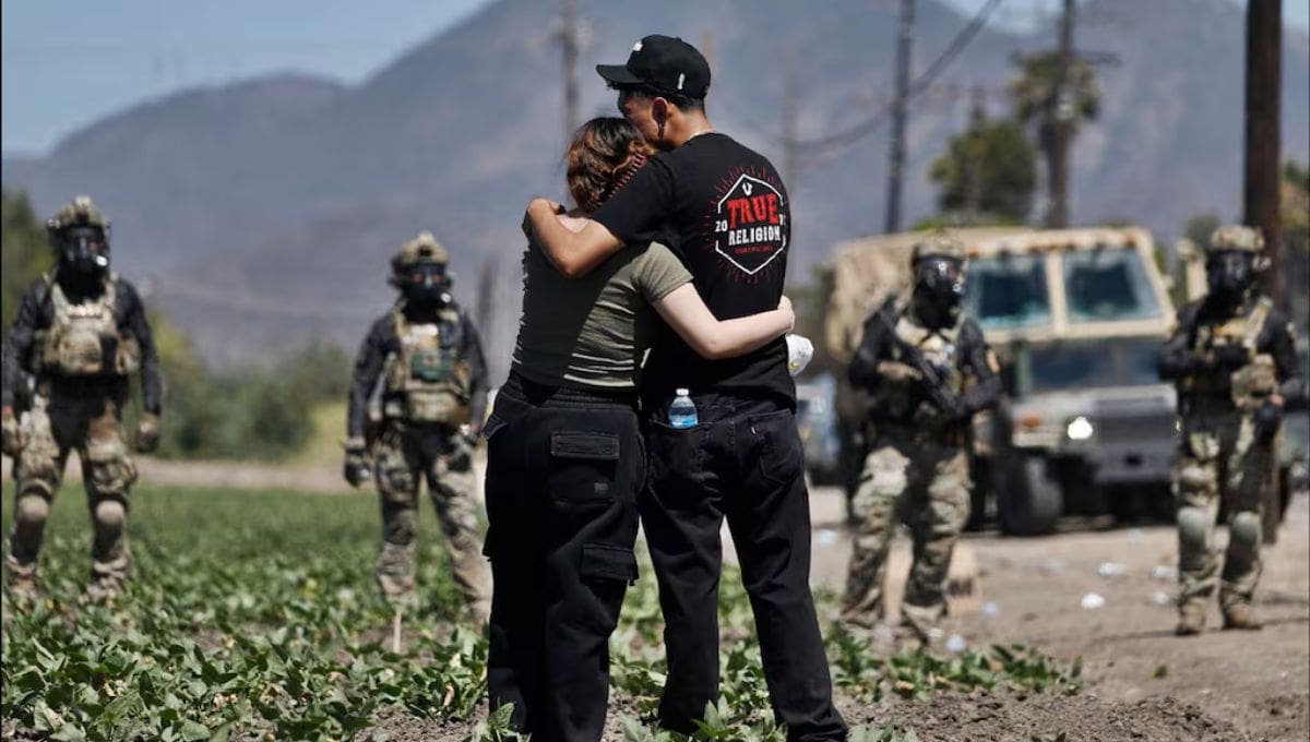 Redadas en California.