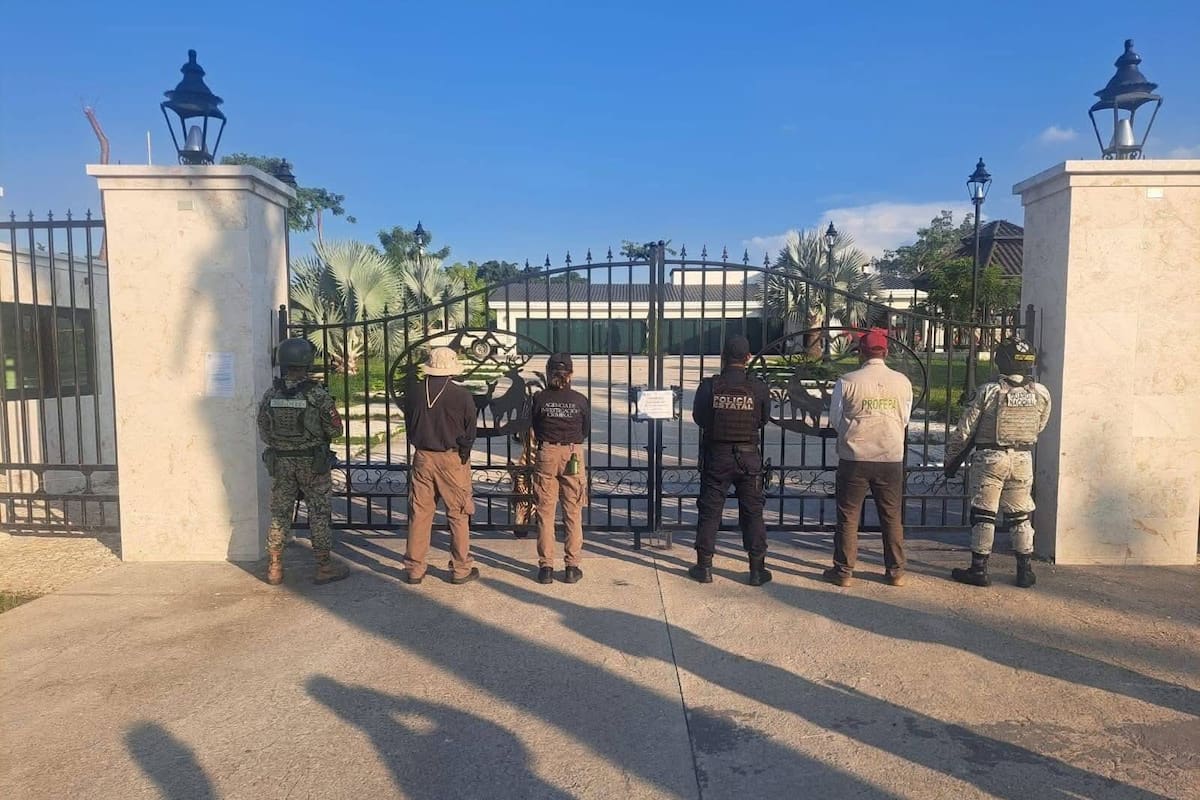 Catean lujosa residencia en Tabasco: hallan armas, autos de lujo y animales exóticos