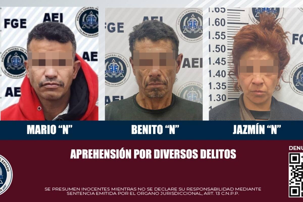 Policiaca Tijuana: Vinculan a tres por robo