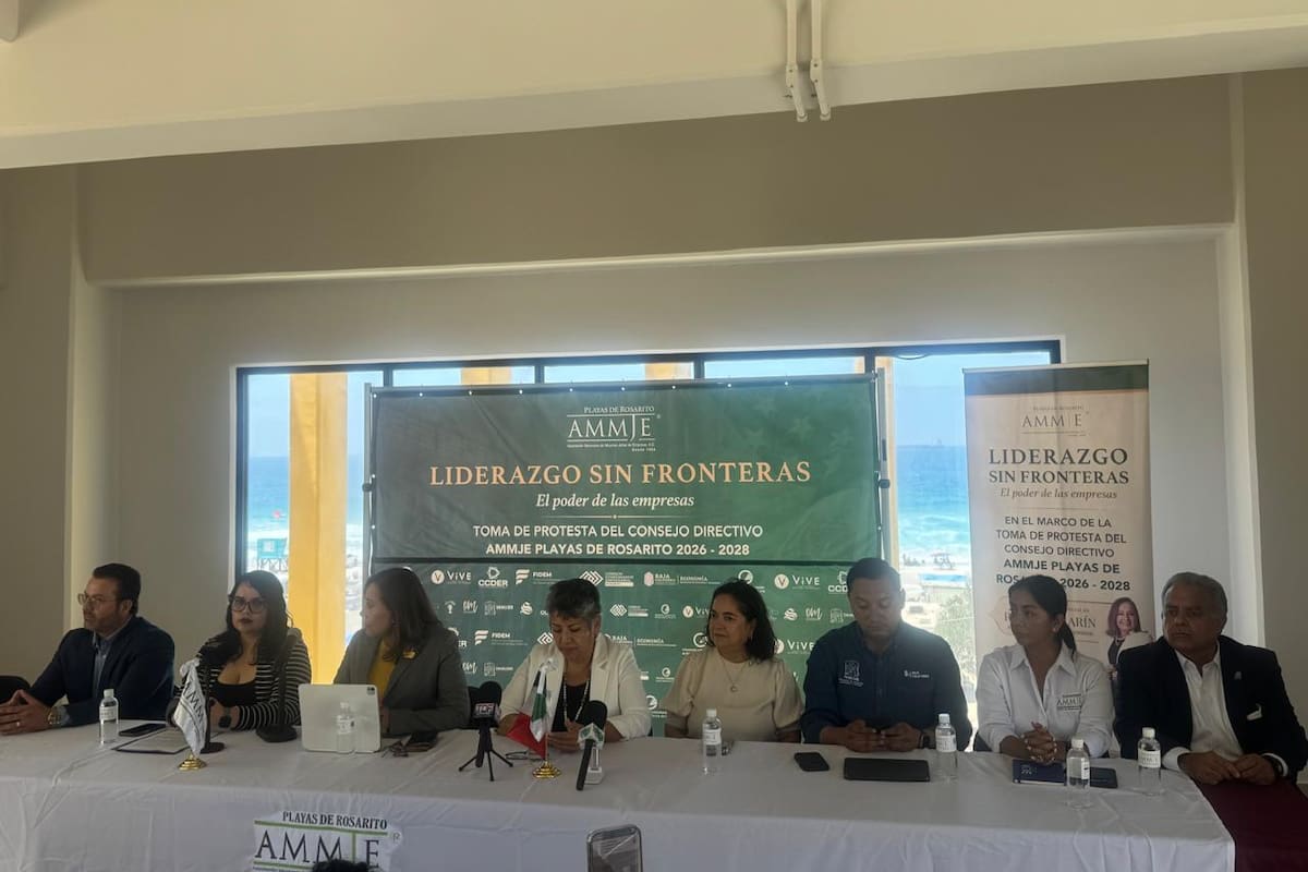 Rosario Marín encabezará toma de protesta de AMMJE Rosarito con conferencia magistral