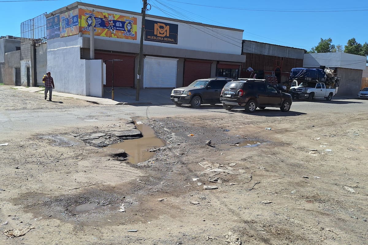 Hermosillo: Piden solución definitiva a bache “eterno” de la colonia Solidaridad