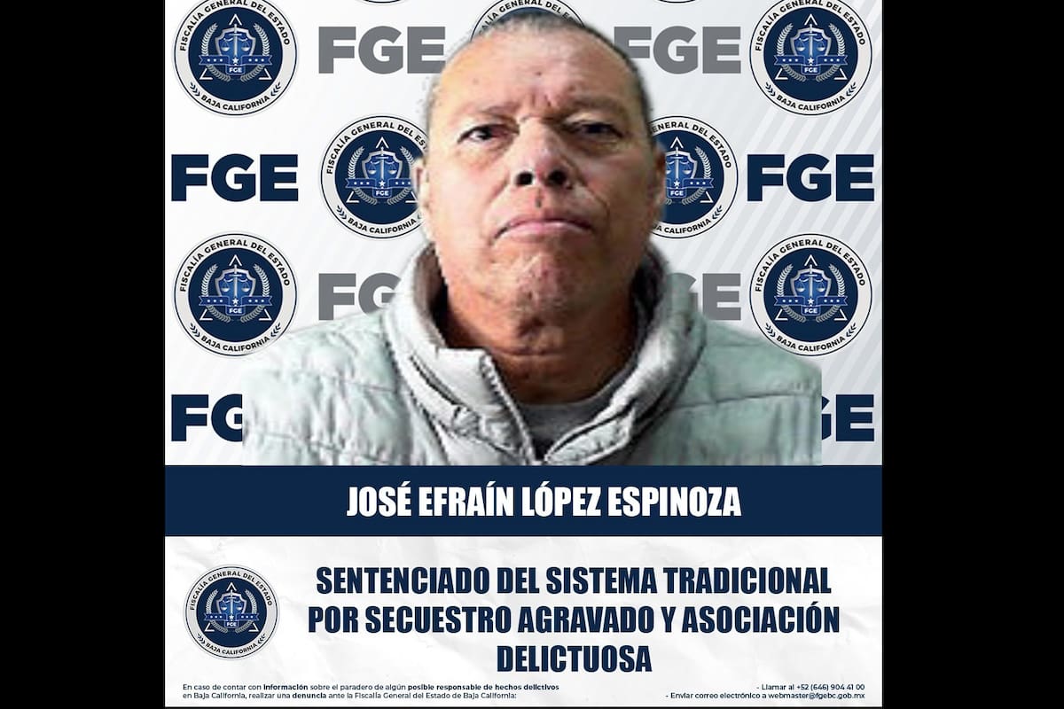 Lo sentencian a 22 años de prisión por secuestro en Mexicali ocurrido en 2008