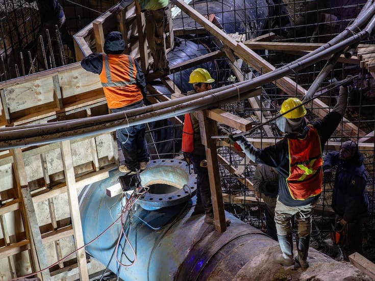 Megacorte de agua: Obras de interconexión del Acueducto Florido-Aguaje registran un avance del 85%; servicio aún no se restablece en Tijuana y Rosarito