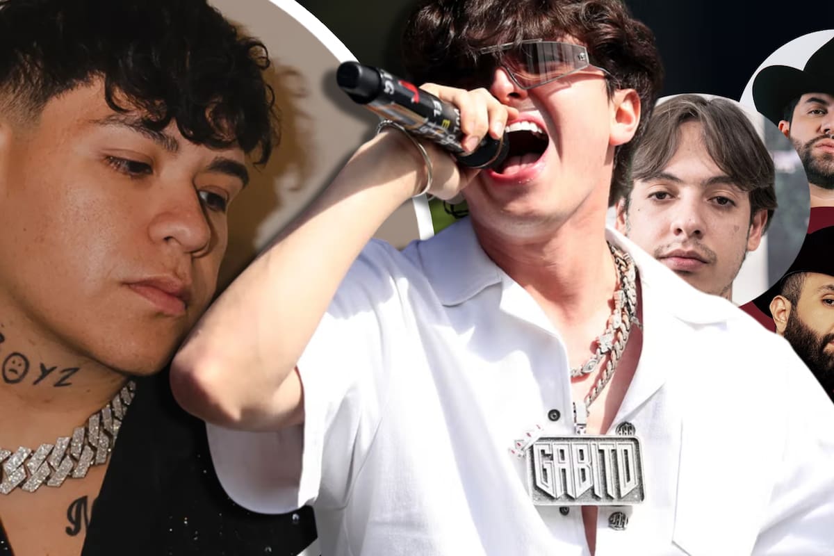 Gabito Ballesteros habla de su roce con Junior H y su amistad con otros artistas