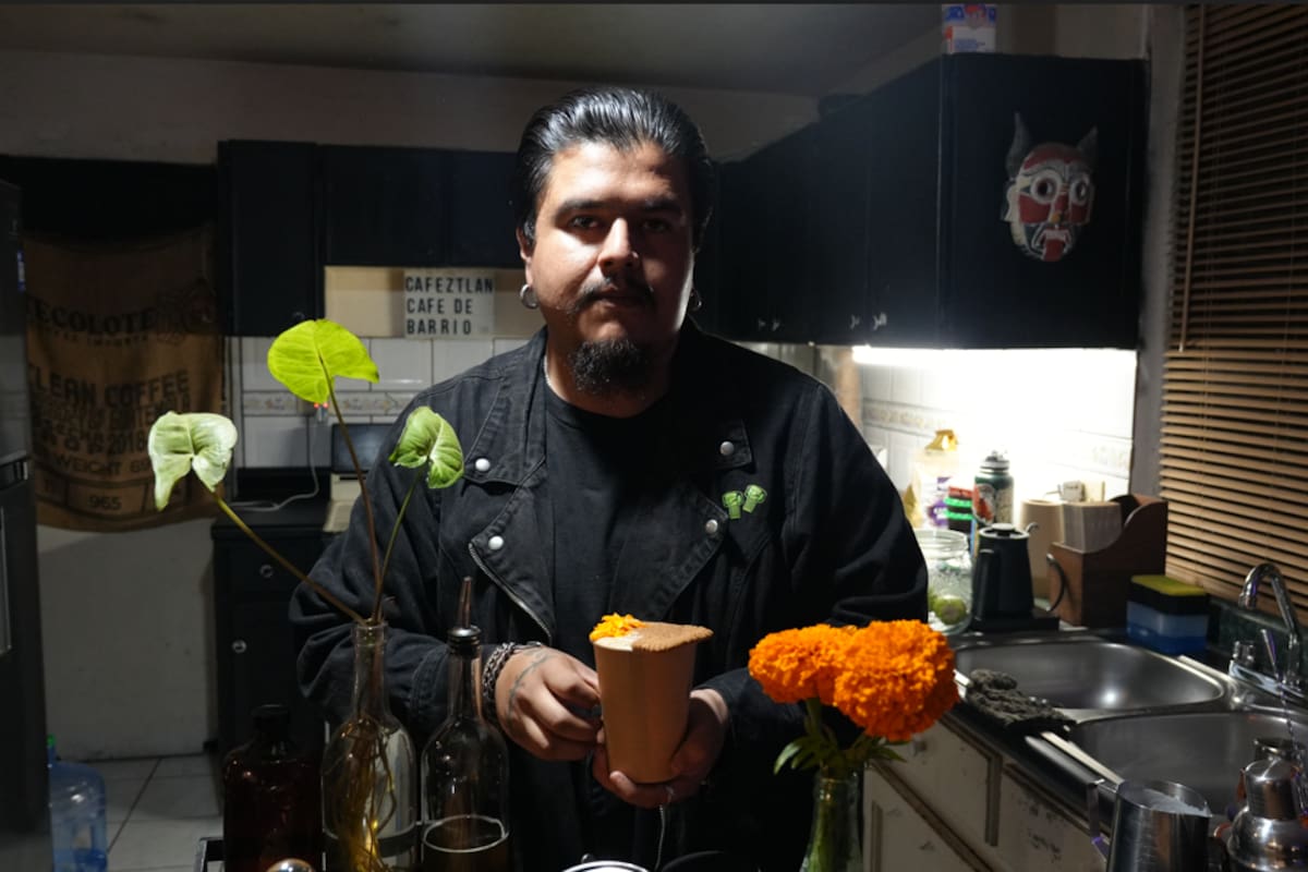 Latte de cempasúchil, una propuesta original de Cafeztlán