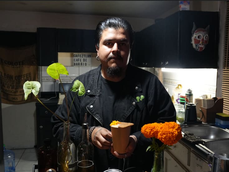 Latte de cempasúchil, una propuesta original de Cafeztlán