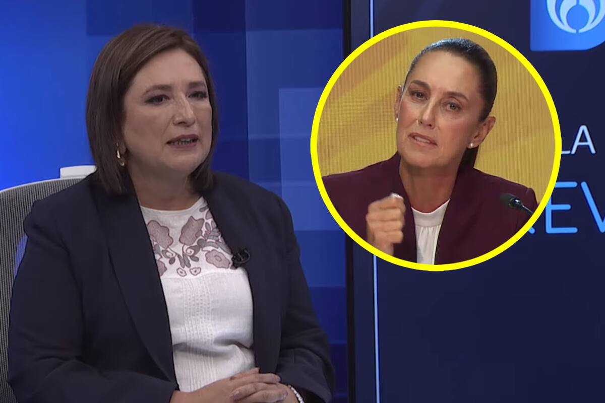 Xóchitl Gálvez critica formato de debate y desafía a Sheinbaum
