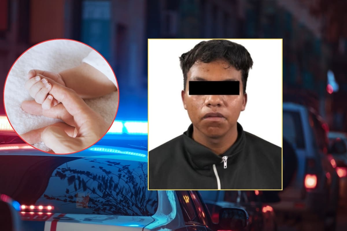 Joven de 19 años detenido por matar a su bebé de 3 meses en Edomex; el cuerpo tenía indicios de maltrato infantil y traumatismo craneoencefálico