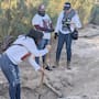 Colectivo Buscando en San Luis RC descarta puntos de interés durante jornada de búsqueda en el valle