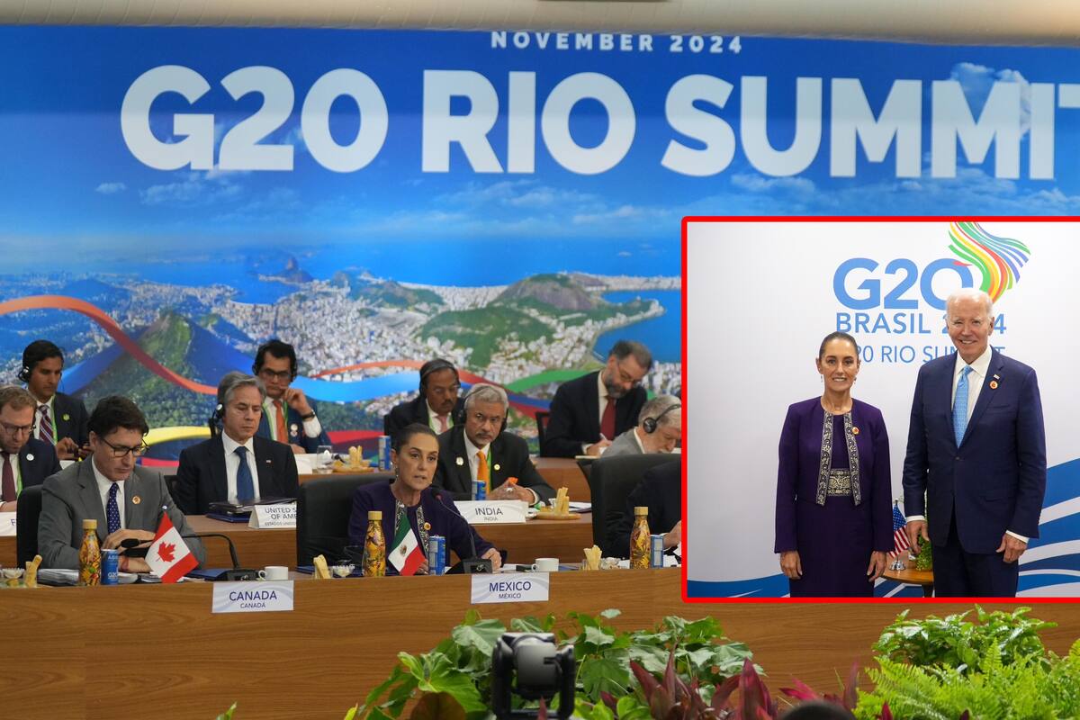 Joe Biden y Claudia Sheinbaum se reúnen en el G20: “Un futuro de empleos bien remunerados”