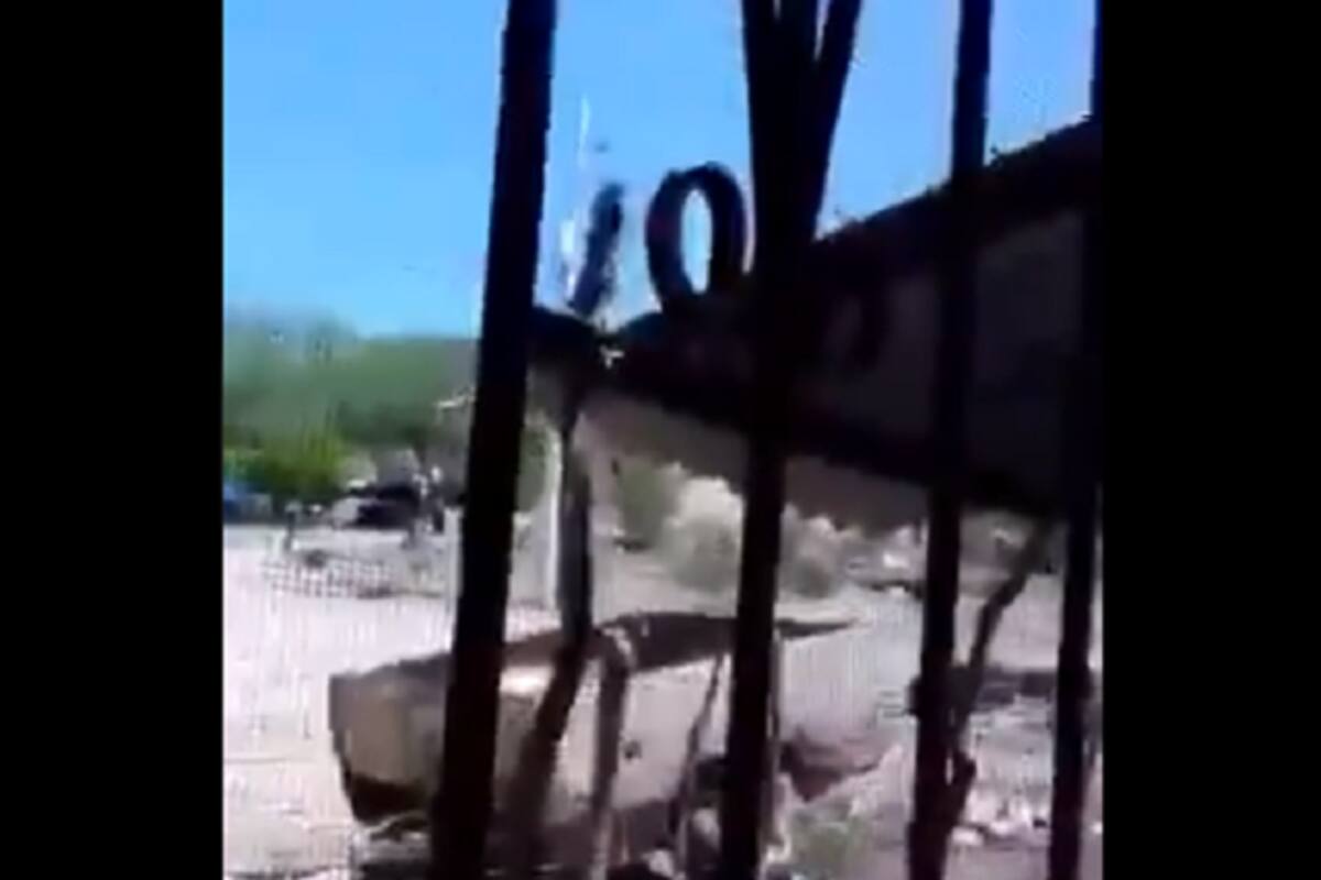 VIDEO: Alarma balacera en San Pedro de la Cueva