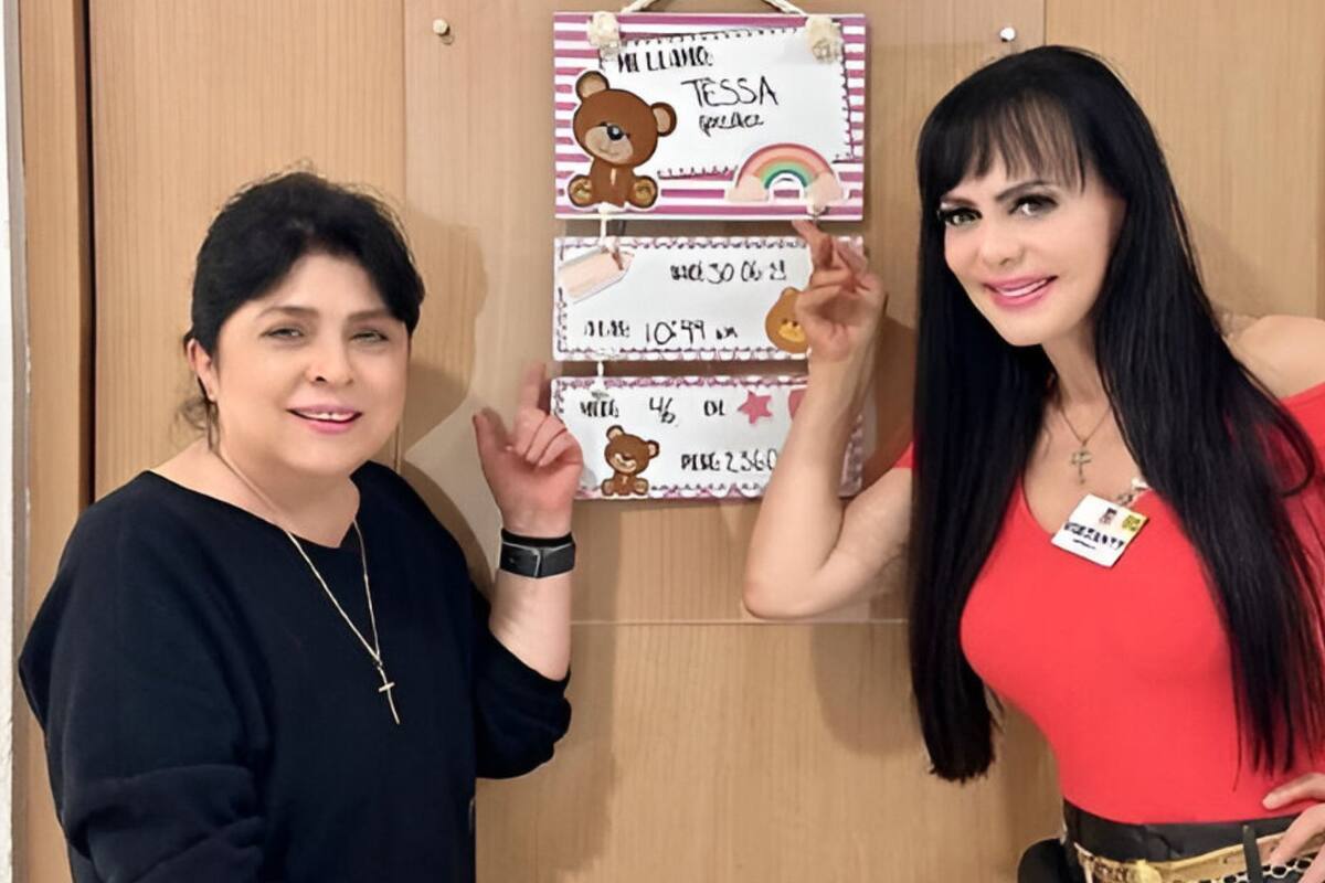 Maribel Guardia ya conoció a Tessa, nieta de su amiga Victoria Ruffo; así lo compartió