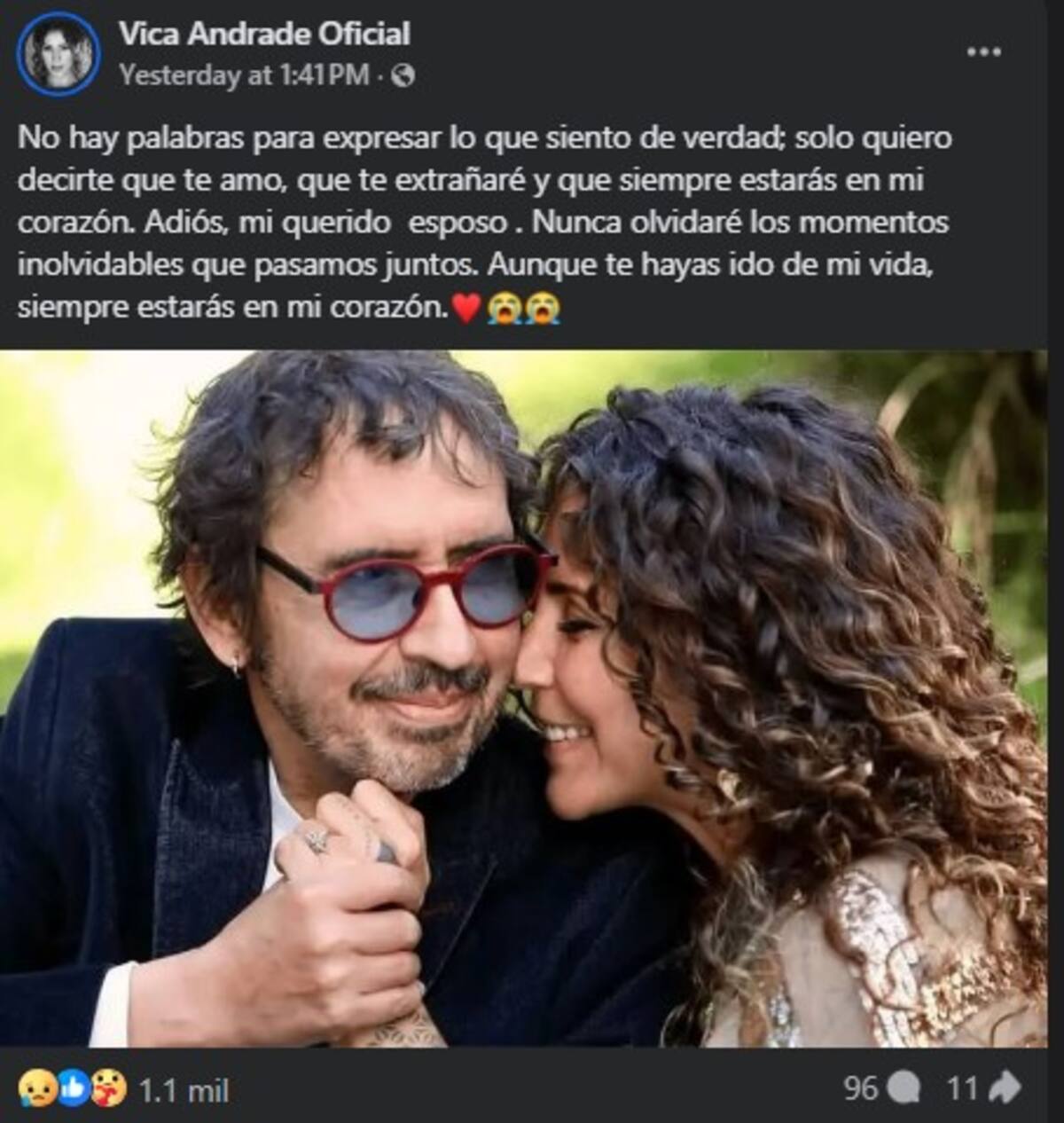 Facebook: Vica Andrade Oficial