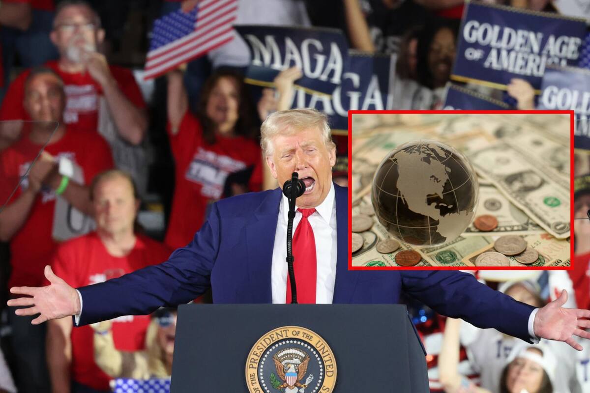 Trump pide “tener paciencia” mientras la economía de EEUU cae fuertemente por desbarajuste arancelario