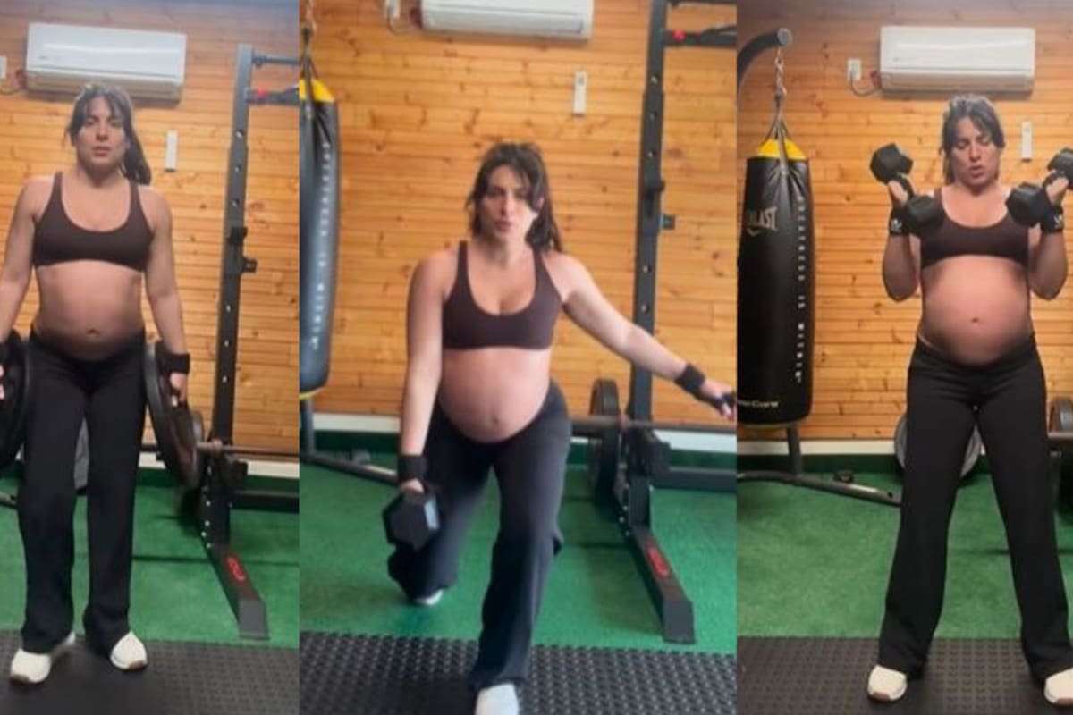 Ana Brenda Contreras recibe fuertes críticas por hacer ejercicio embarazada