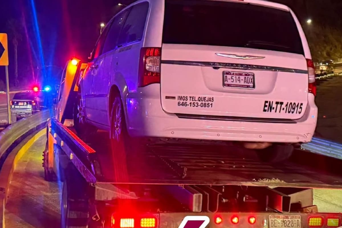Detienen a raitero de Ensenada tras intentar huir en Tijuana