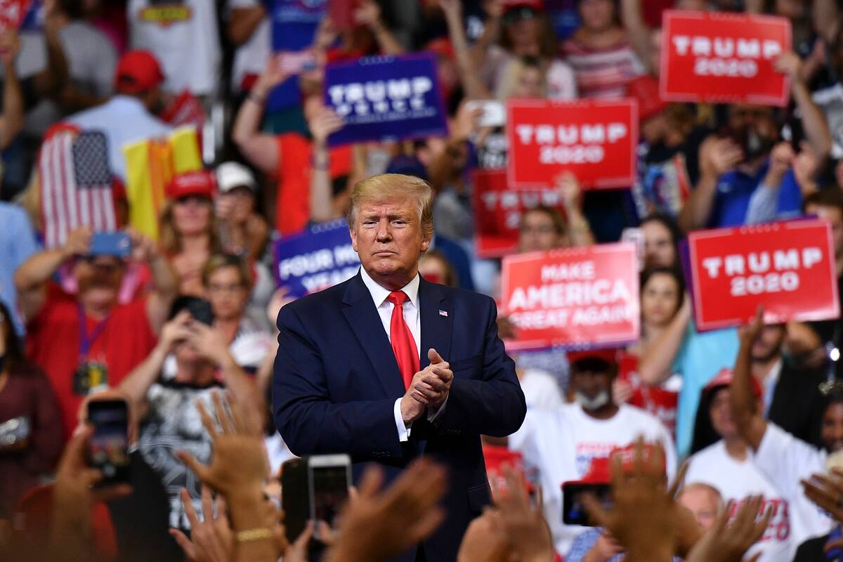 Trump se compara con George Washington