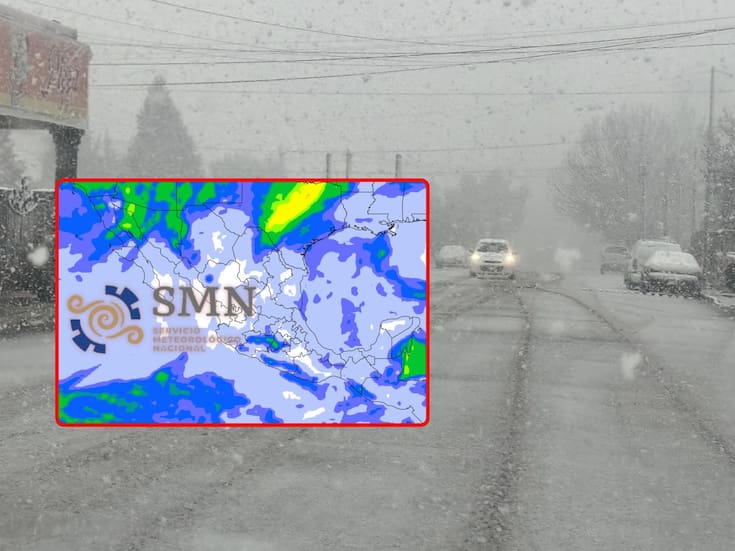 SMN alerta por ingreso de la primera tormenta invernal: caerán nevadas y fuertes lluvias viernes y sábado en estas ciudades