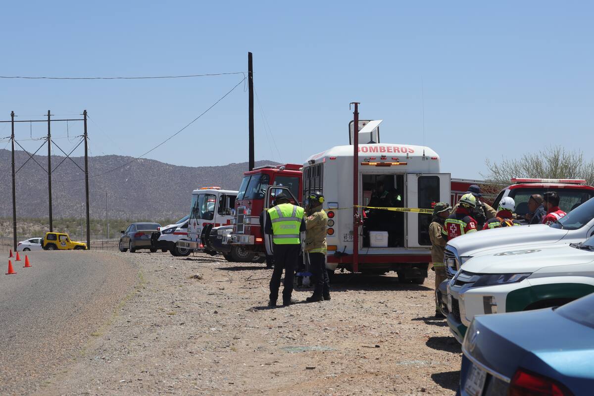 Moviliza a cuerpos de emergencia reporte de caída de avioneta en Hermosillo