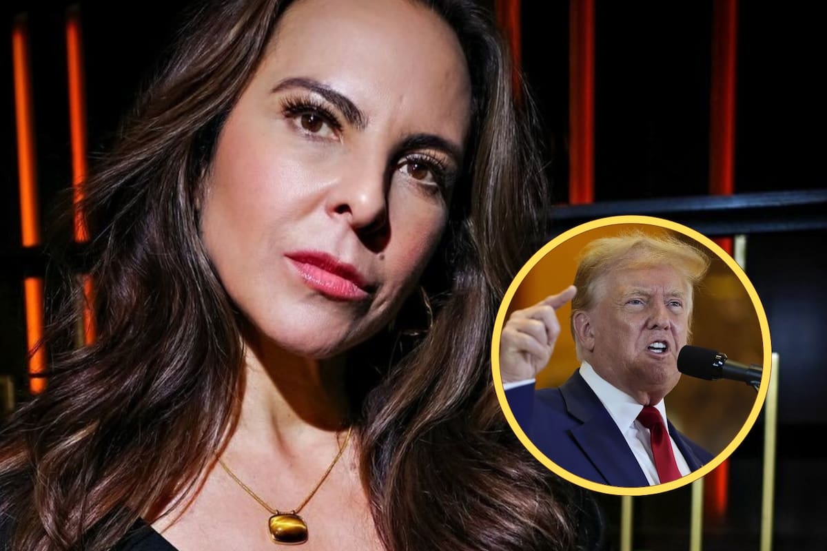 “Me llena de coraje”: Kate del Castillo arremete contra Donald Trump