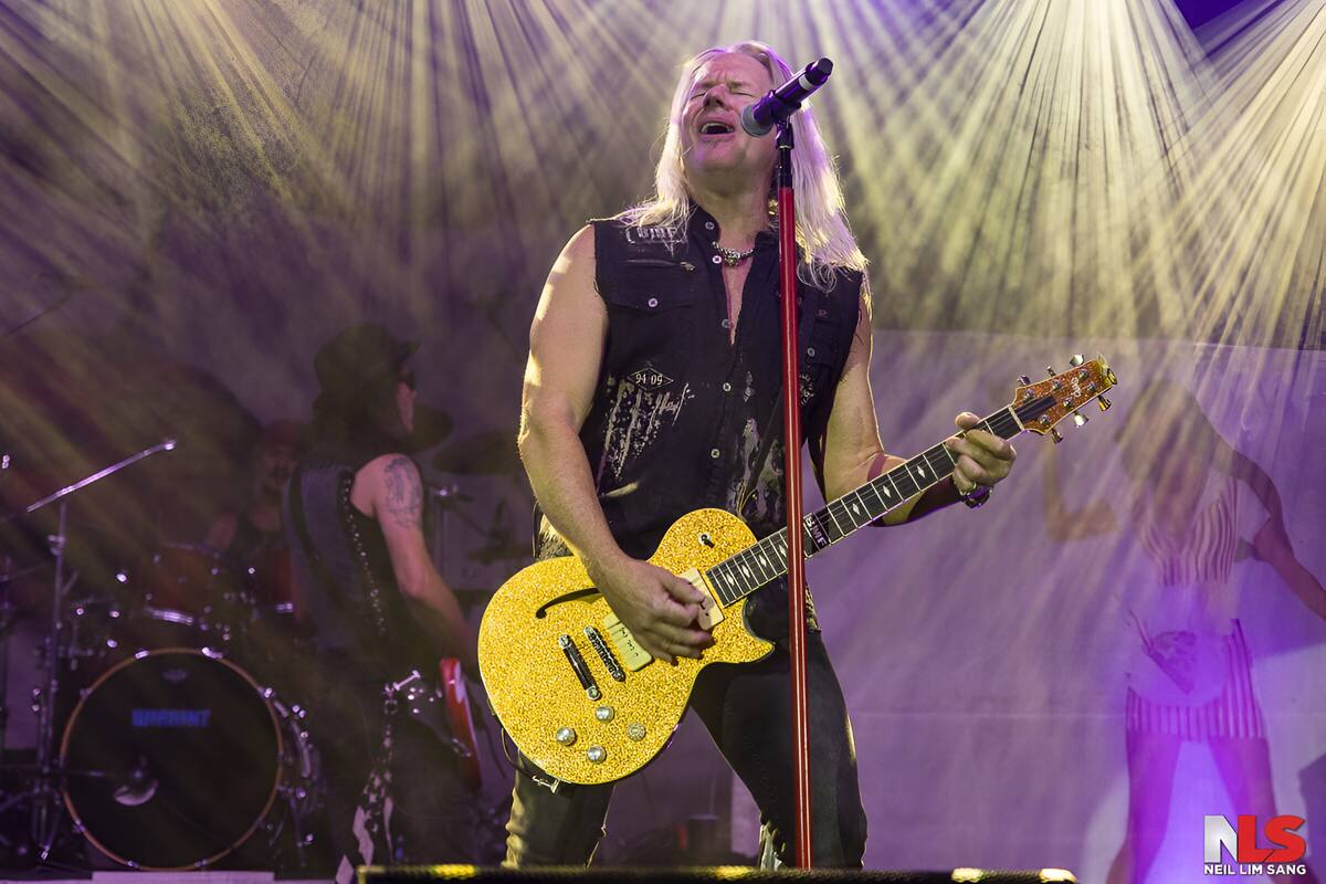 Concierto de Warrant y Lita Ford, el ‘hard rock’ llega a Arizona