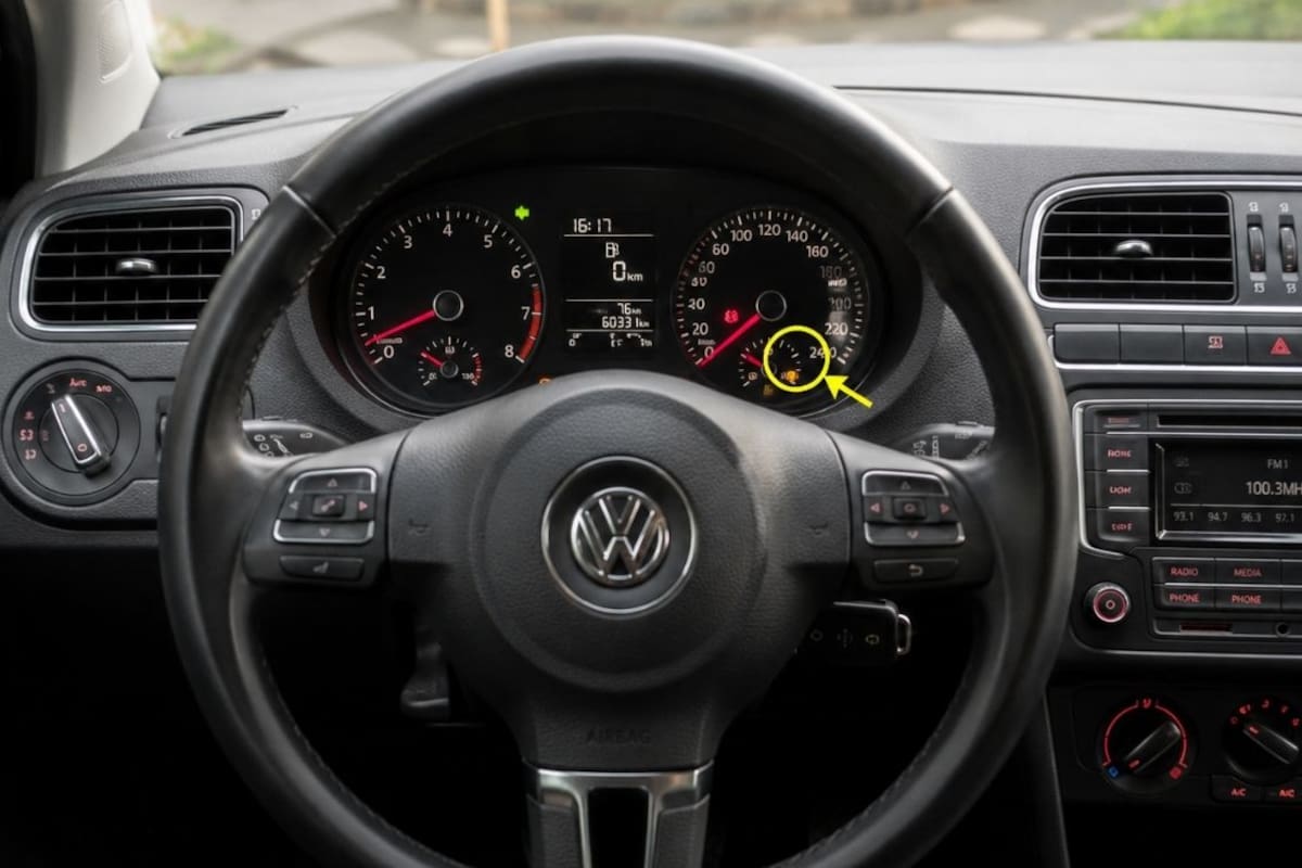 Pocos conductores lo saben: para qué sirve la flecha que aparece junto al ícono de gasolina en el tablero