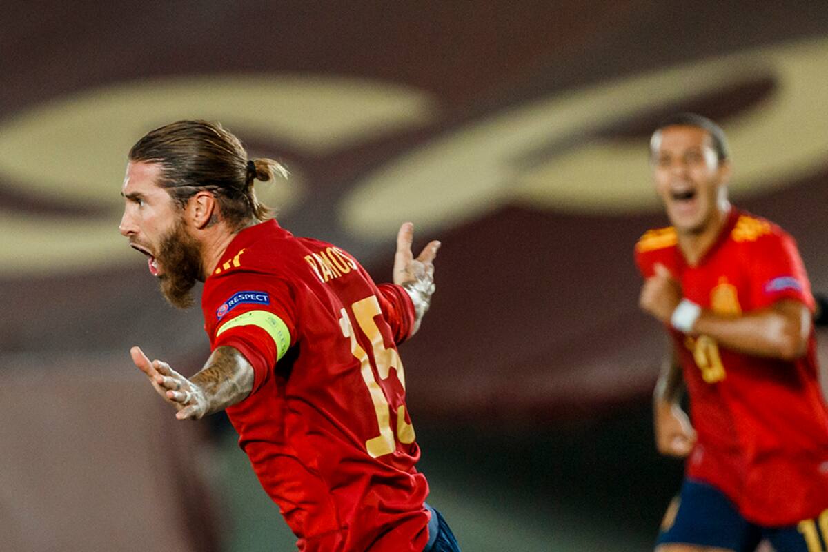 Sergio Ramos es el defensa con más goles en el plano internacional