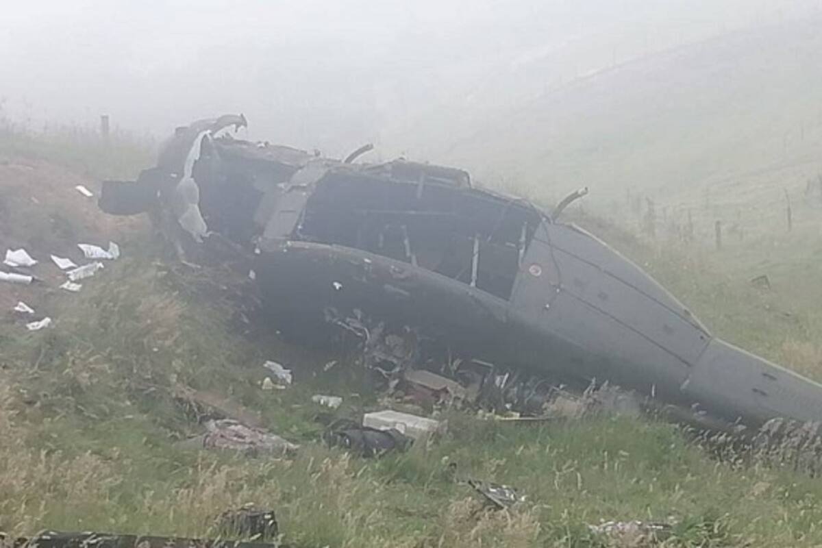 Dos muertos y dos heridos tras accidente de helicóptero en Colombia