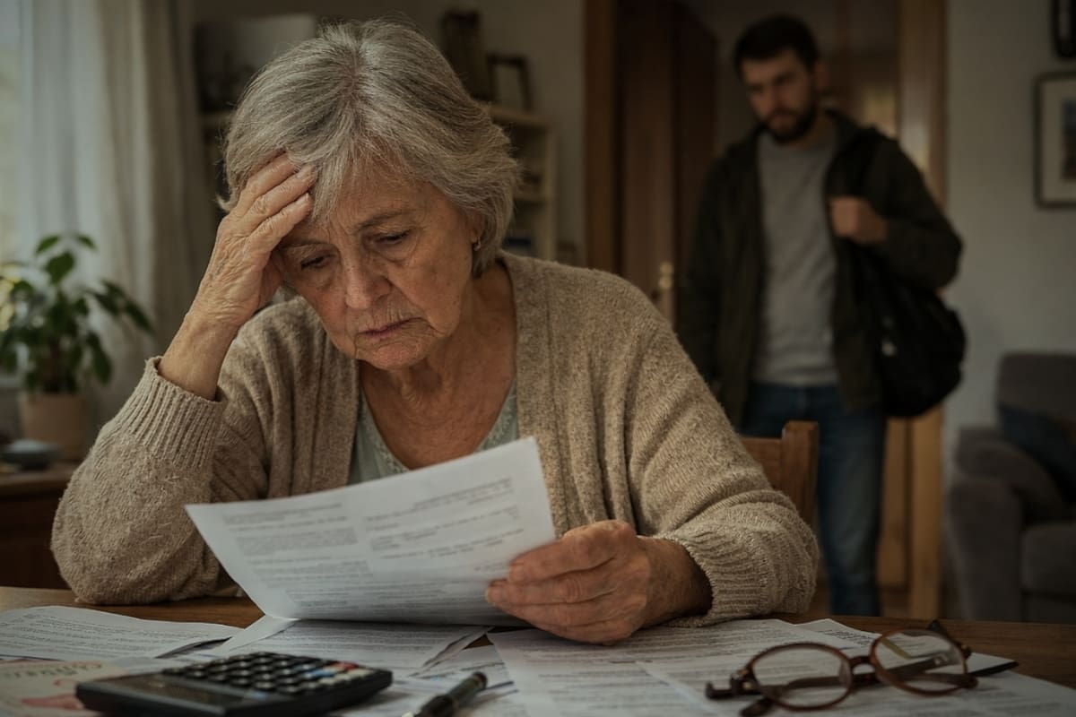 Mujer mayor de 65 años perdió su pensión, de la que dependía económicamente, por empadronar a su hijo en su vivienda como residencia oficial y ahora deberá devolver todo el dinero que ya le habían pagado (430 mil pesos) por superar el límite legal de ingresos familiares