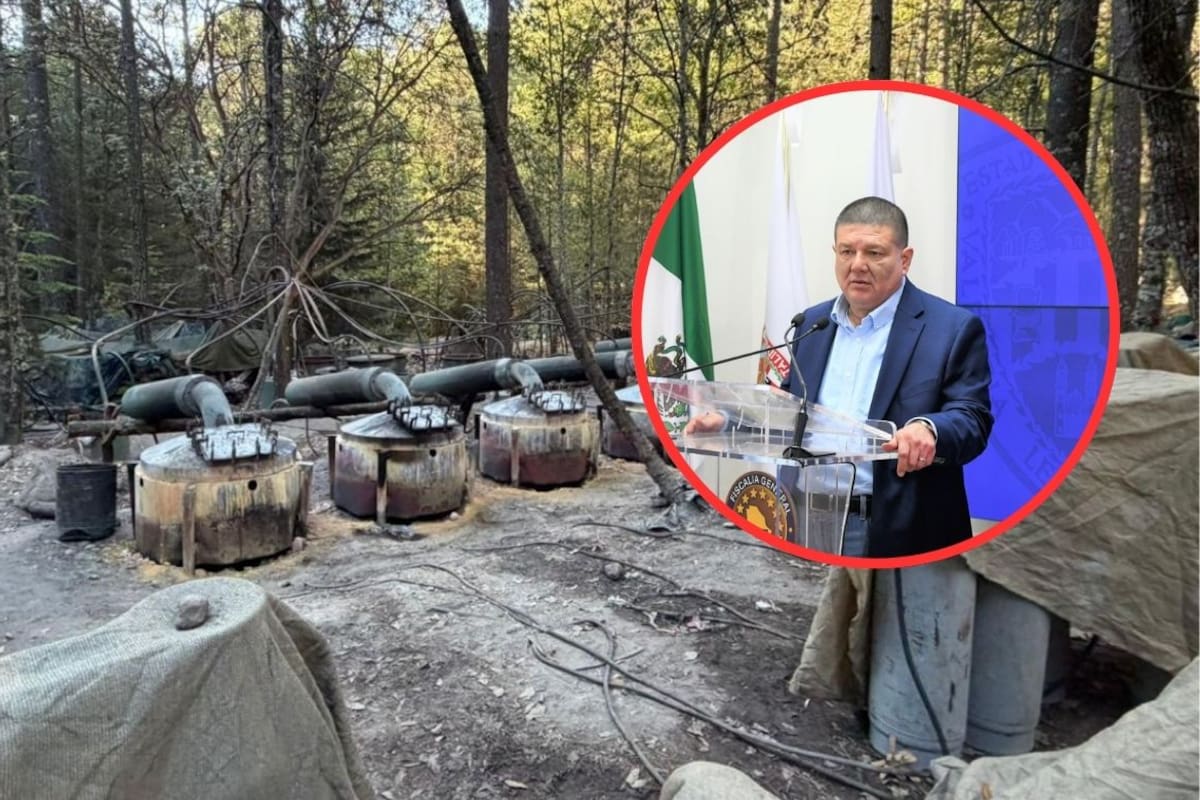 El fiscal César Jáuregui revela que el narcolaboratorio hallado en Morelos, Chihuahua, es uno de los más grandes del país