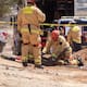 Derrumbe en obra de Terrazas del Valle II deja a un trabajador atrapado