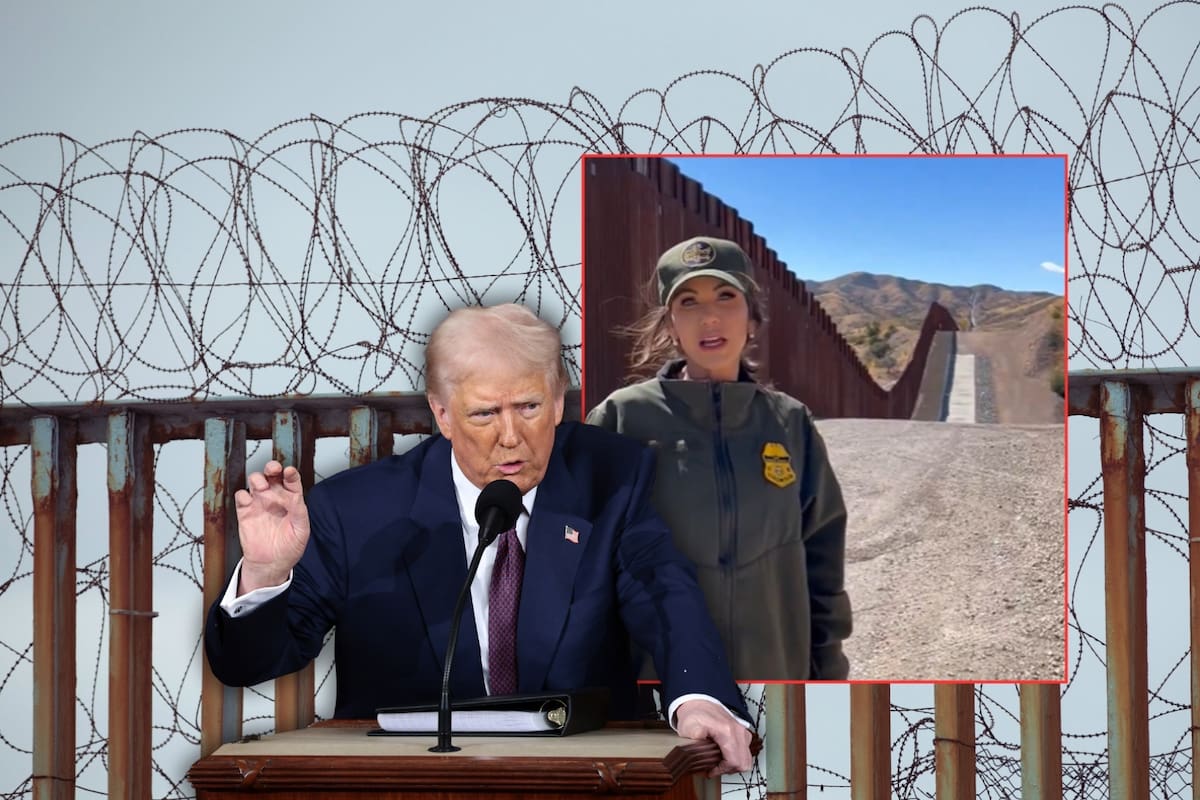 Donald Trump comenzará la ampliación del muro en la frontera con México