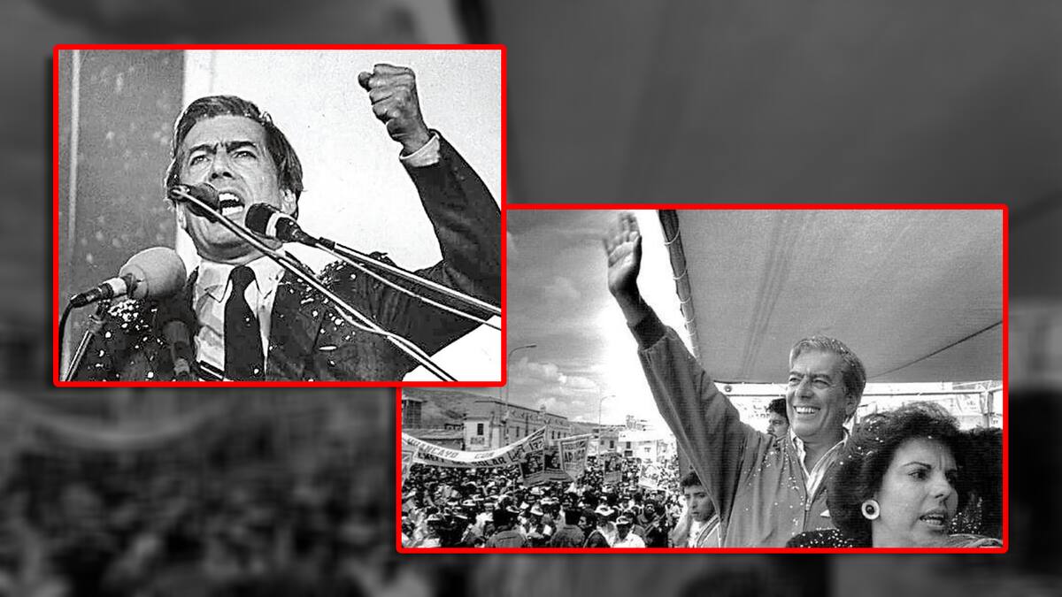 Así fue la ocasión en que Mario Vargas Llosa fue candidato a la presidencia de Perú