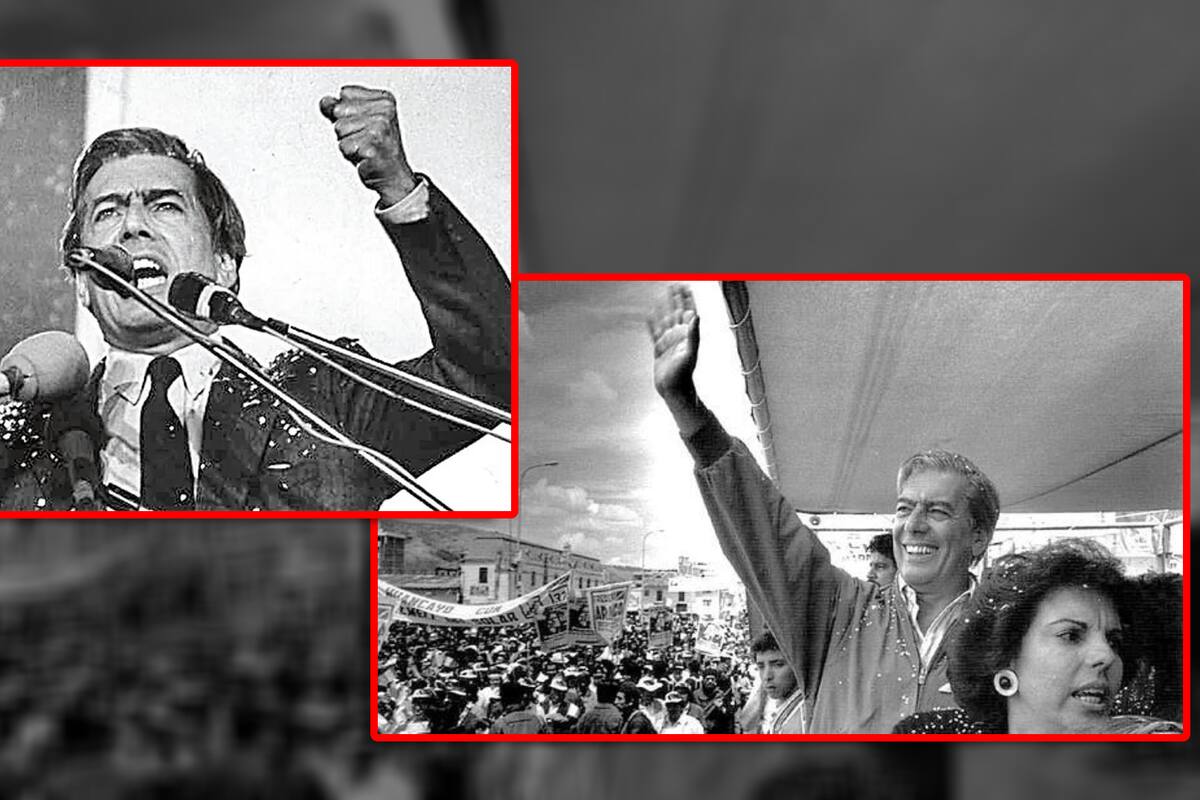 Así fue la ocasión en que Mario Vargas Llosa fue candidato a la presidencia de Perú