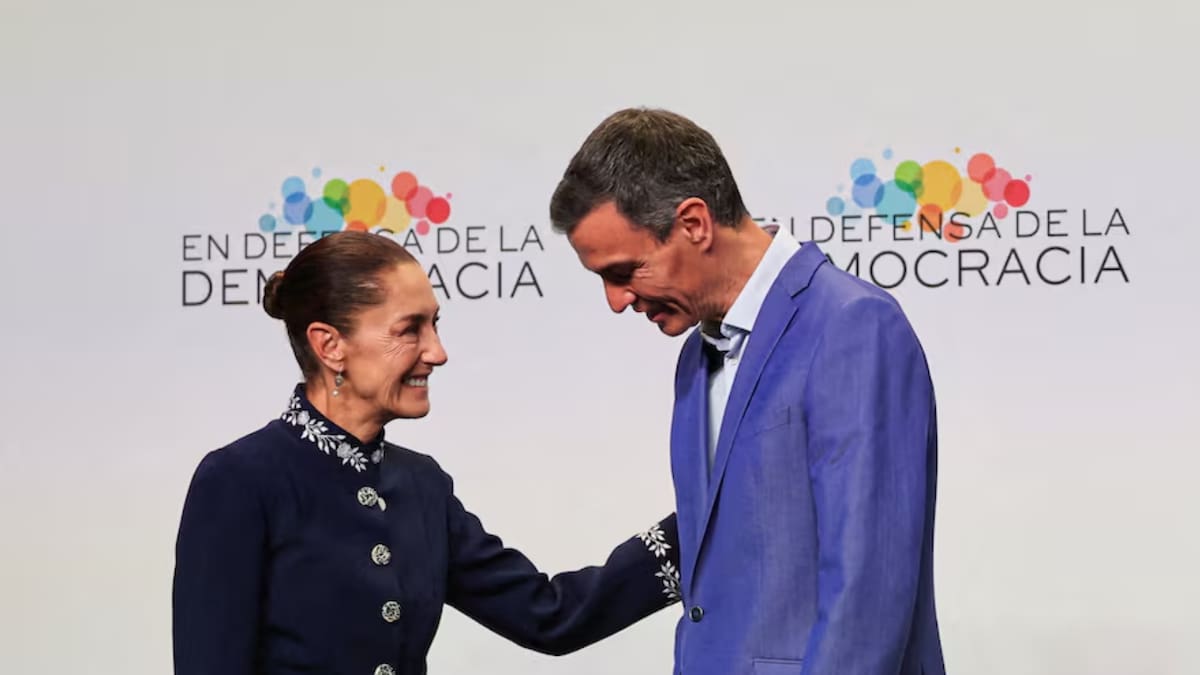 Claudia Sheinbaum descarta desde Barcelona una crisis diplomática entre México y España y marca un giro de distensión tras años de tensión histórica y política