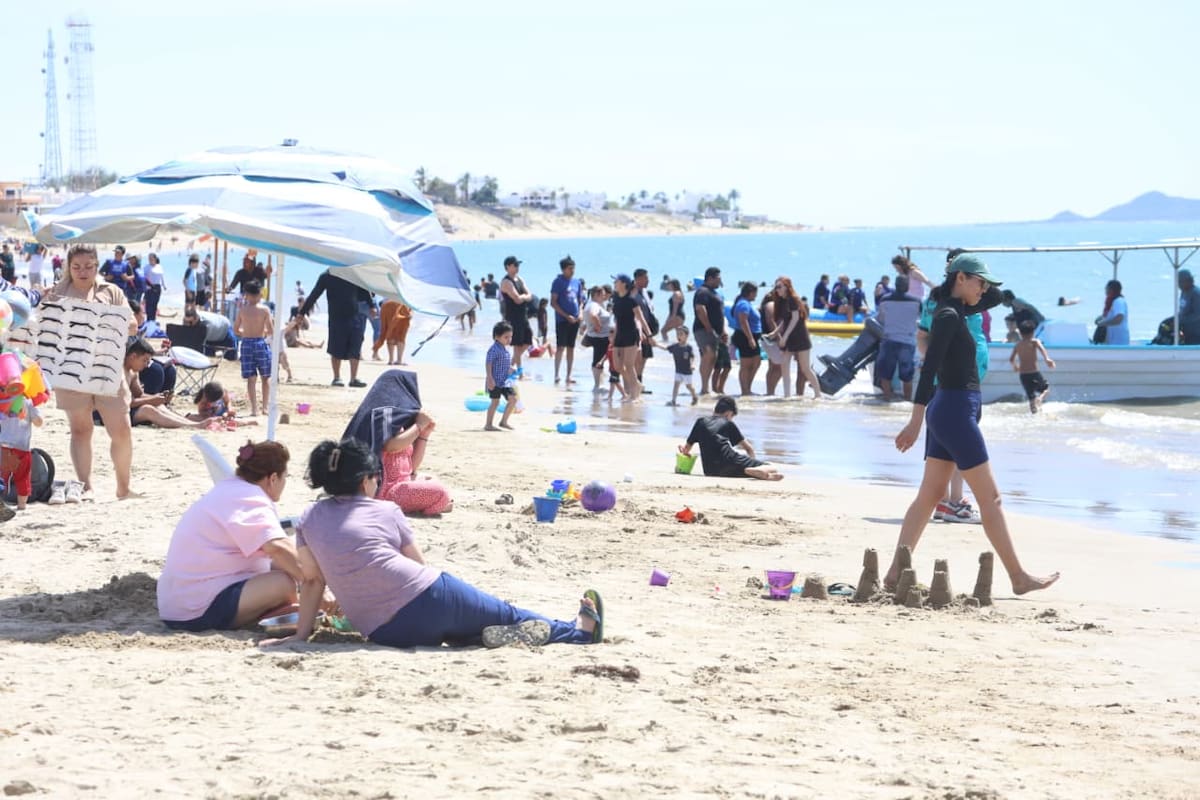 Bahía de Kino, el destino favorito: familias celebran un fin de semana ideal en la playa
