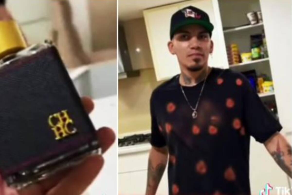 TikTok: Para que su amigo no agarre lo que no es suyo, jóvenes llenan con cloro una botella de perfume
