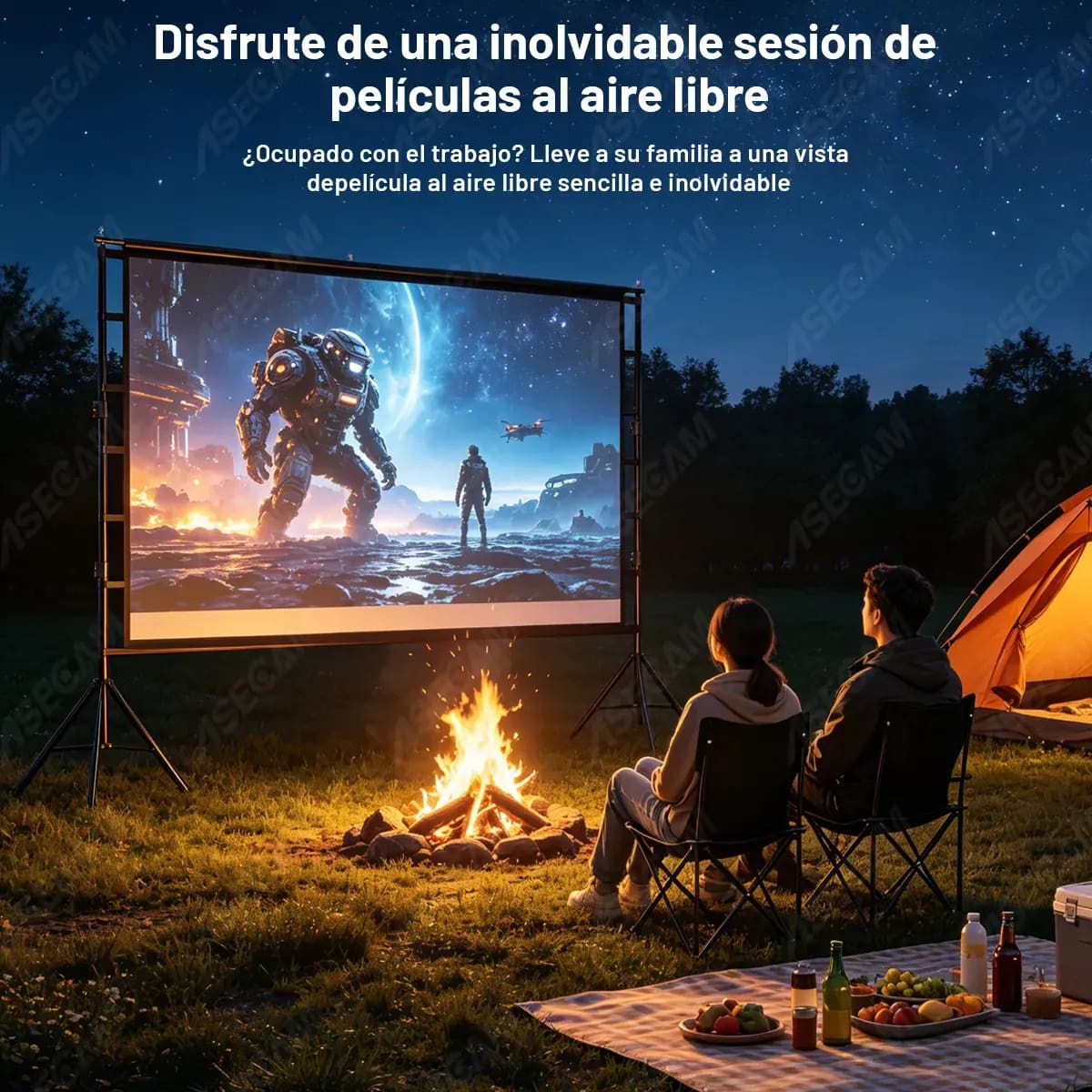 Pantalla portátil para proyector | Mercado Libre