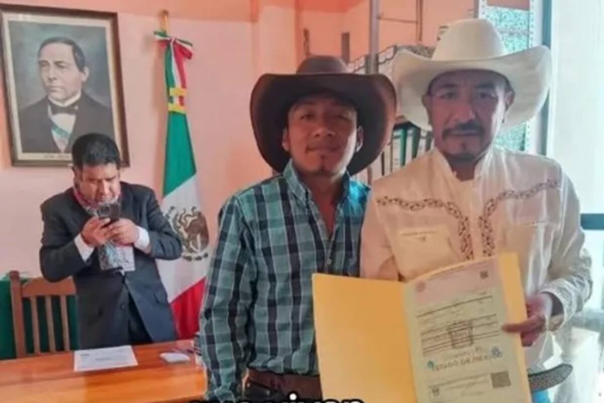 Albañiles de Veracruz se casan y se vuelven virales en TikTok