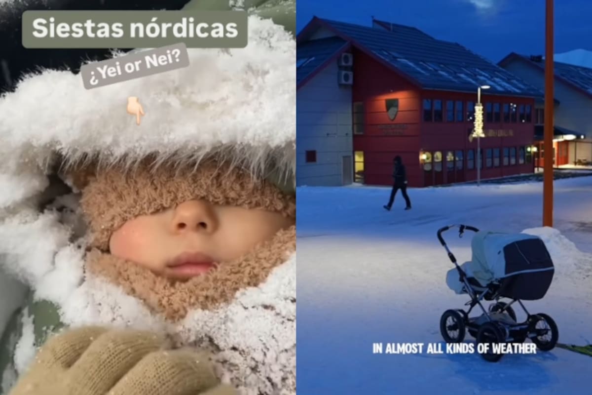 Así son las inusuales siestas nórdicas: bebés duermen al aire libre incluso con temperaturas de hasta -15 grados