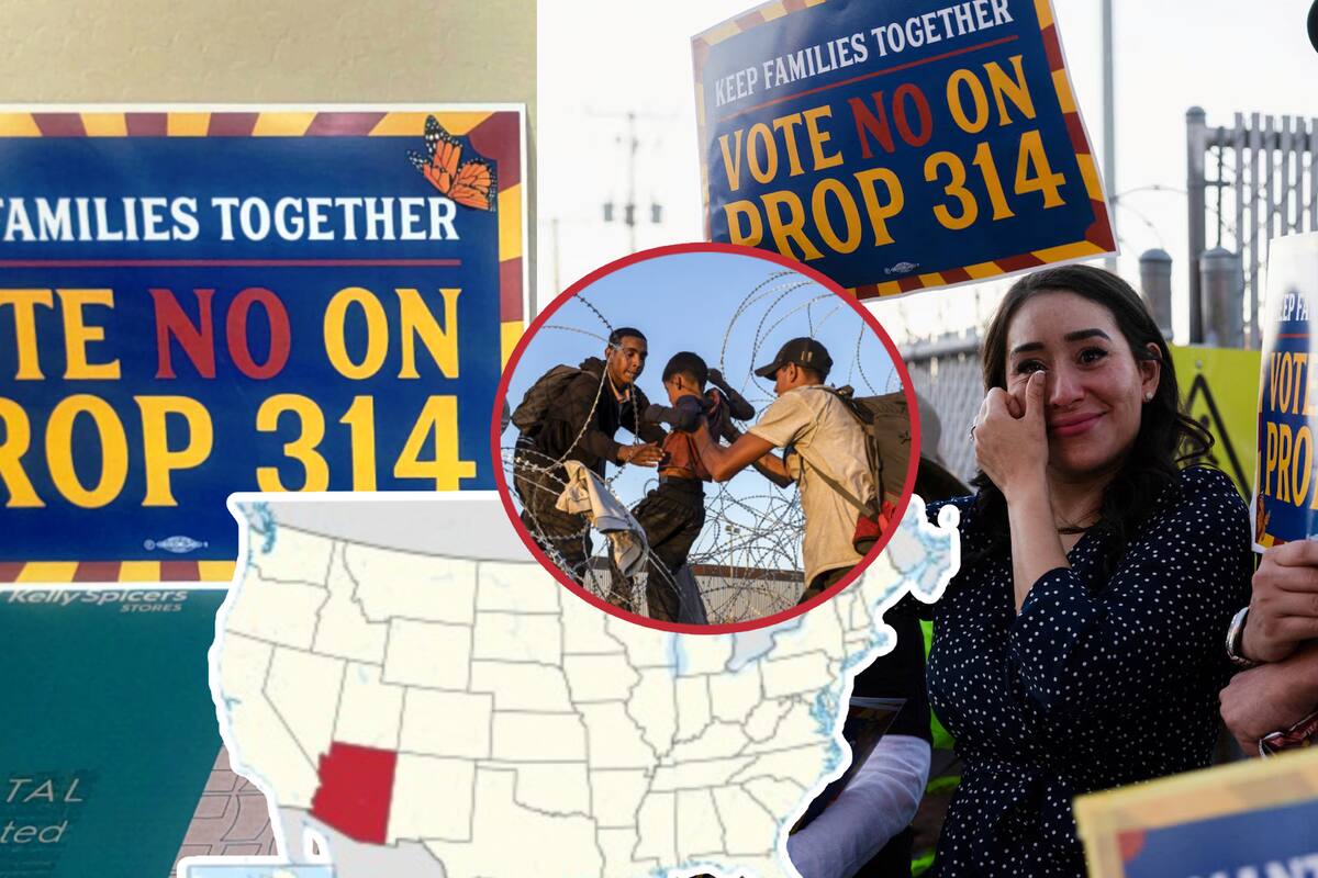 ¿En qué consiste la Propuesta 314 aprobada en Arizona? Afectará a los migrantes en Estados Unidos