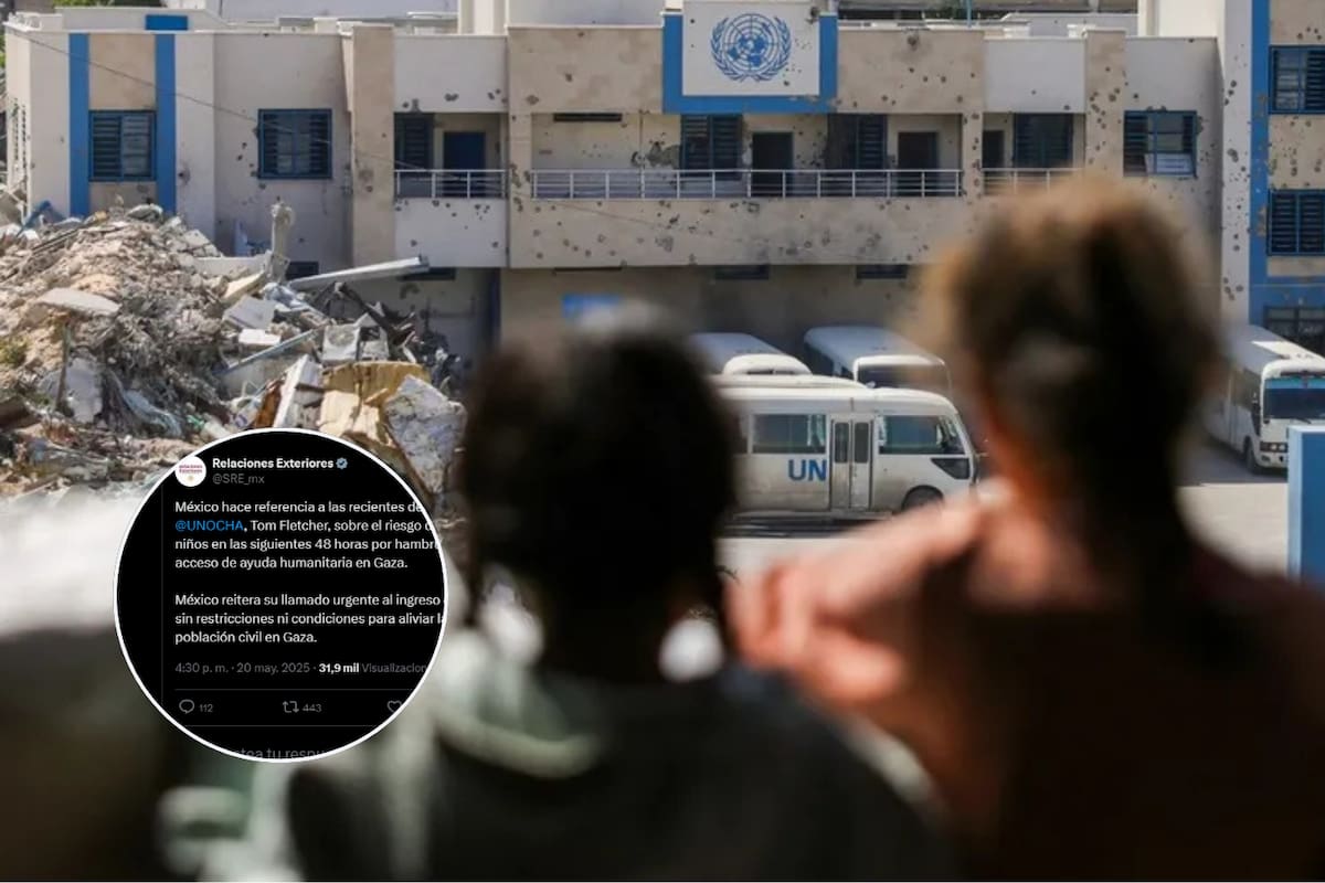 México exige acceso sin restricciones para la ayuda humanitaria en Gaza