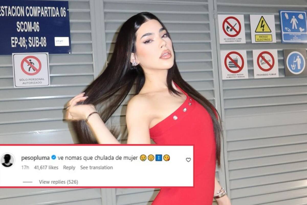 Peso Pluma y Kenia Os: los mensajes que se comparten en redes sociales