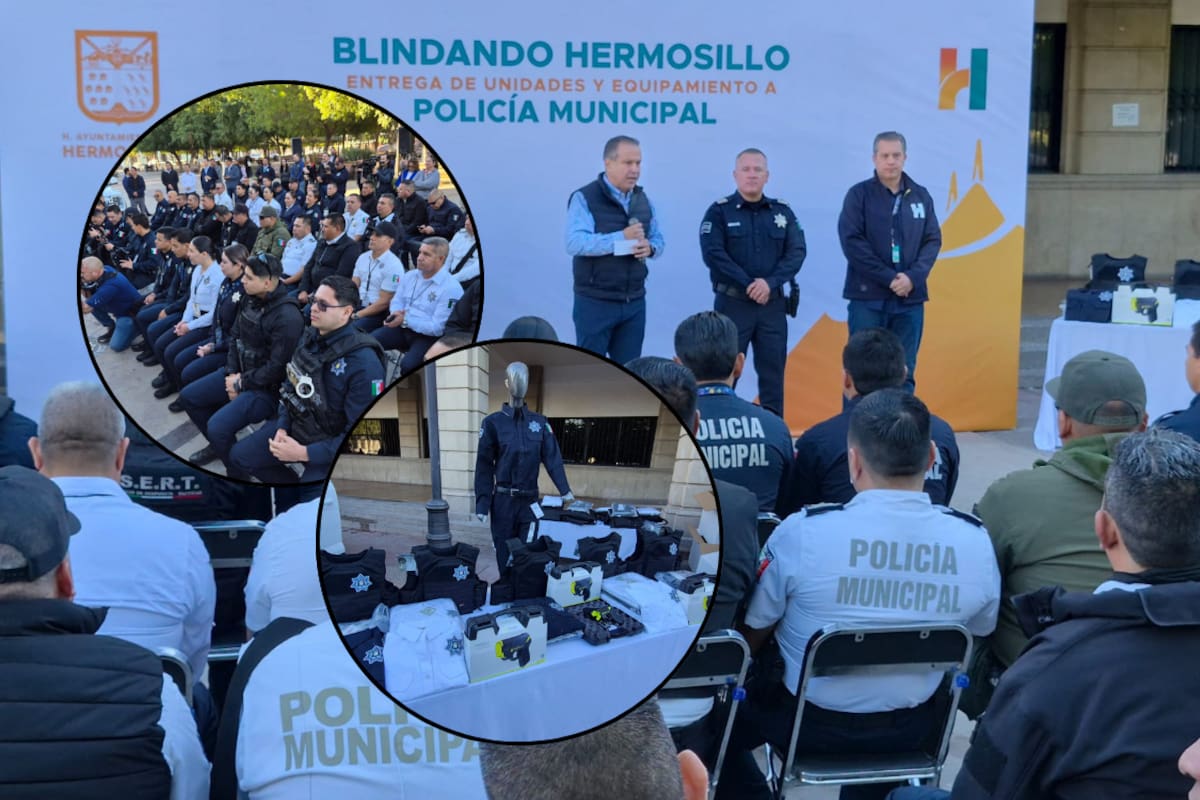 Hermosillo invierte 13.3 millones en Seguridad Pública: entregan 3,780 uniformes y nuevos vehículos