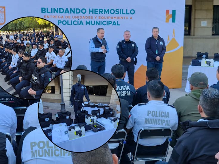 Hermosillo invierte 13.3 millones en Seguridad Pública: entregan 3,780 uniformes y nuevos vehículos