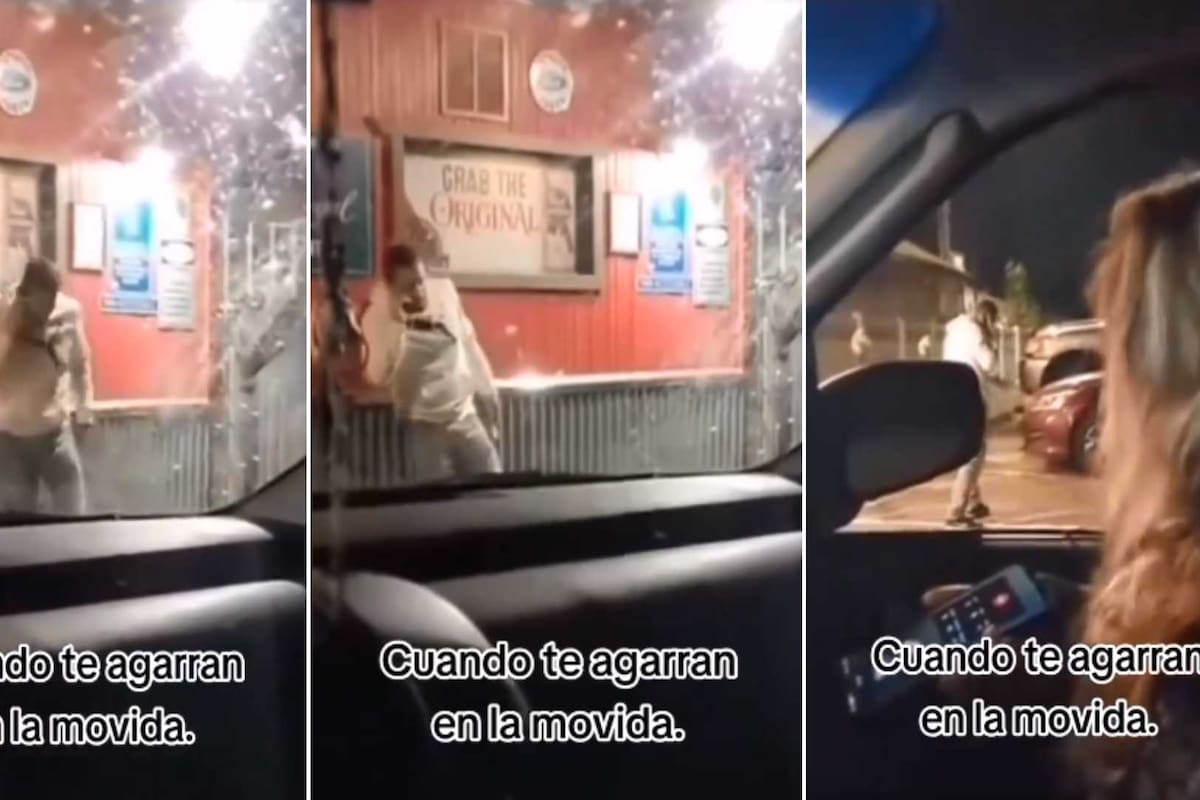VIDEO: Una mujer descubre a su esposo en una situación comprometedora ‘con las cariñosas’