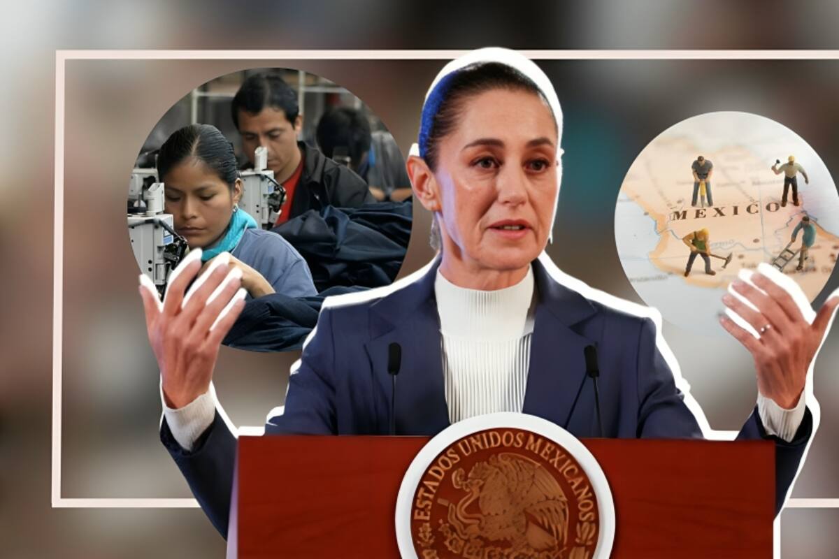 “México es el país con menor tasa de desempleo en el mundo” afirma Sheinbaum