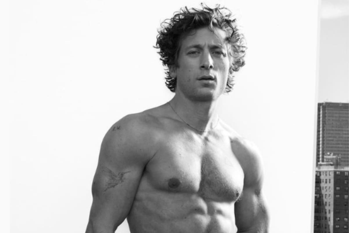 El protagonista de 'The Bear', Jeremy Allen White, impacta en sesión fotográfica en ropa interior